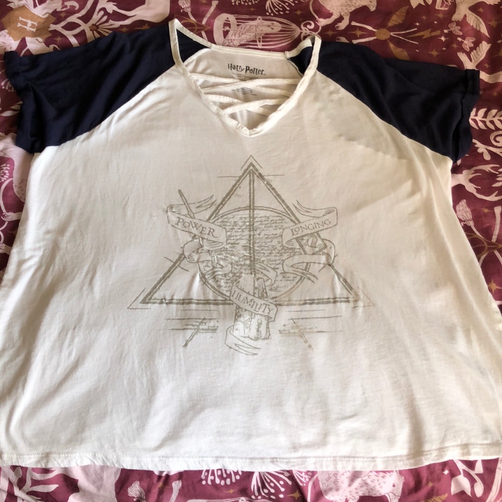 Torrid Harry Potter raglan tee